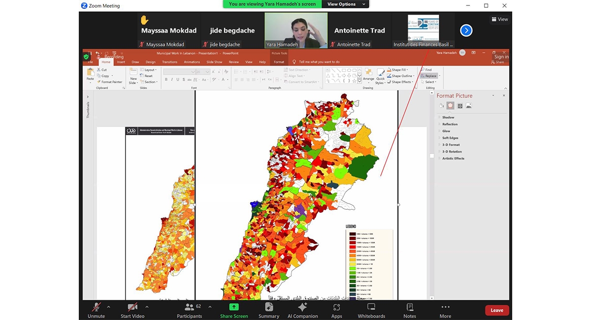 Yara Hamadeh - Webinar on new law for municipalities